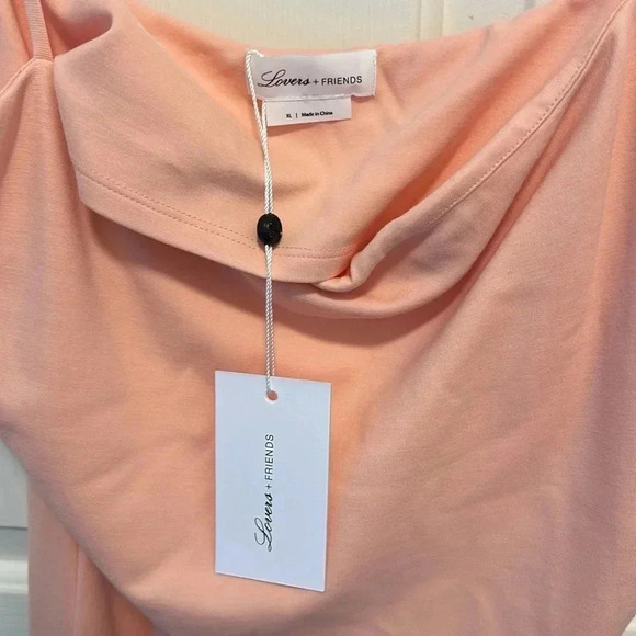 Lovers + Friends Skylar Midi Dress in Gardenia Size XL - Picture 4 of 8